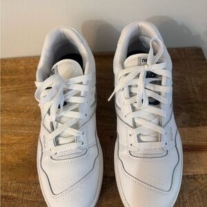 New Balance 550 White Retro Sneakers